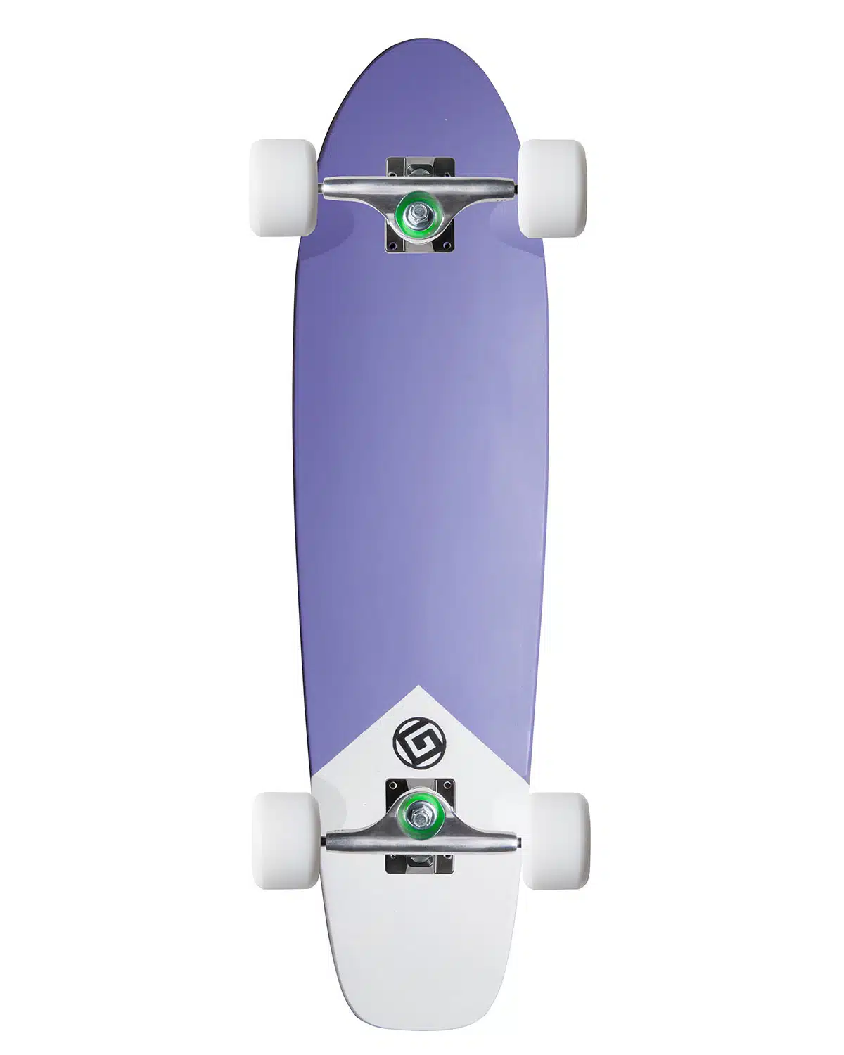 Skateboard Cruiser Color violet Goldfinger en skateboard recyclé made in France