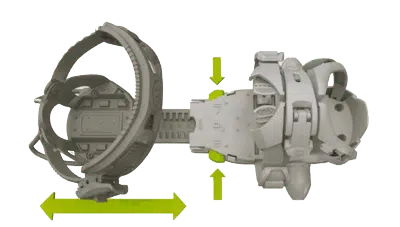 serrage_pointure Raquettes à Neige Excursion par TSL Outdoor made in france