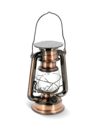 Lampe Tempête Solaire et USB by N&D