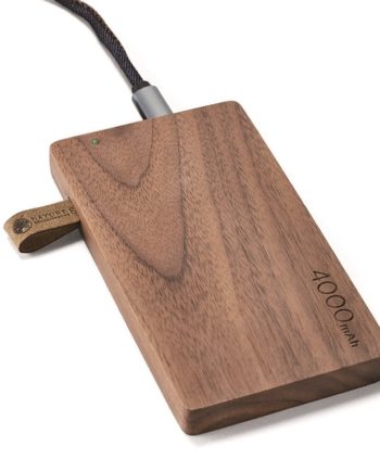 Chargeur nomade bois noyer 4000Ah by N&D