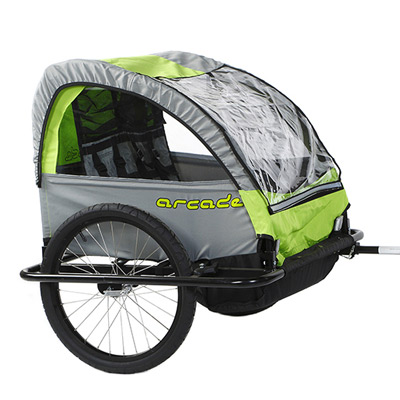 remorque-velo-enfant-baby-van-arcade-cycles Remorque vélo enfant Baby Van