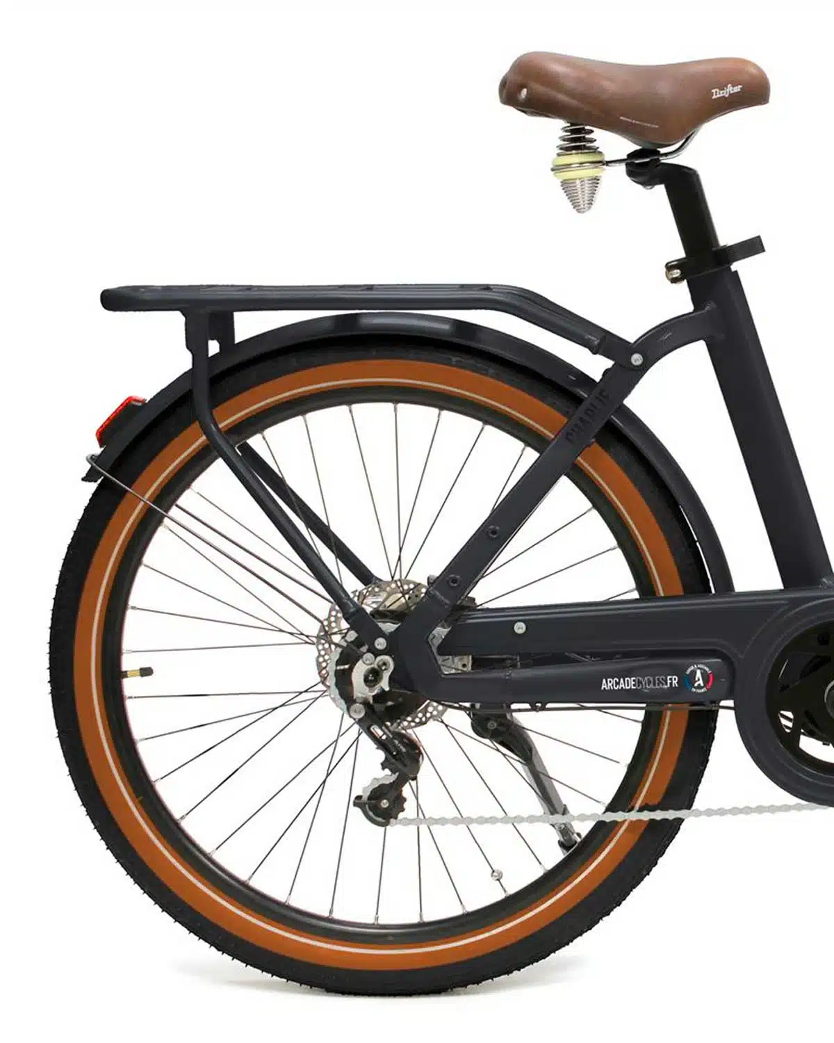 Vélo électrique Charlie Vintage Plus + Gris by Arcade Cycles