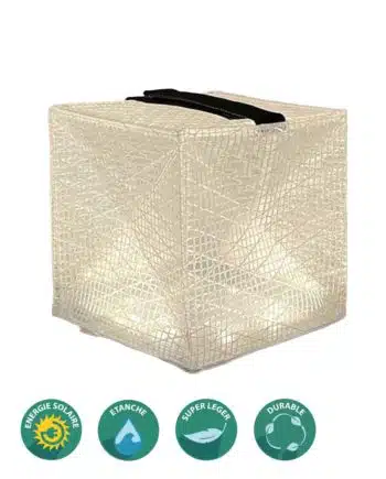Lampe solaire polyalente Megapuff Solight Design
